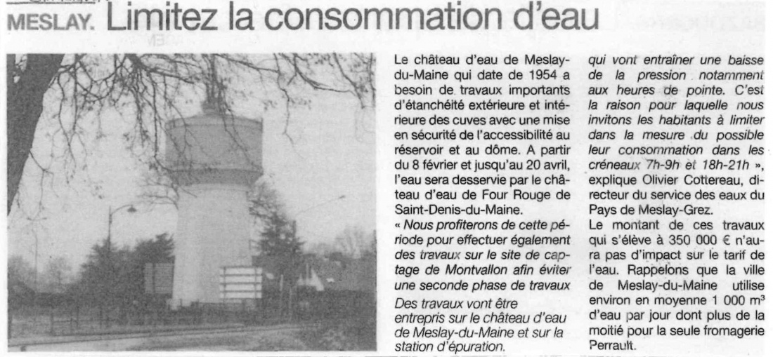 Courrier de la Mayenne 10/02/2021