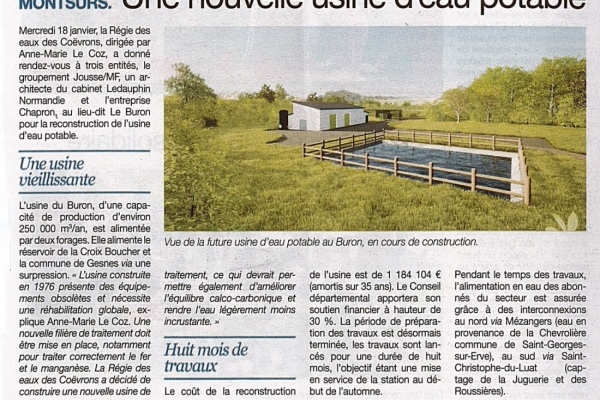 Usine d'eau potable de Monstûrs (53)